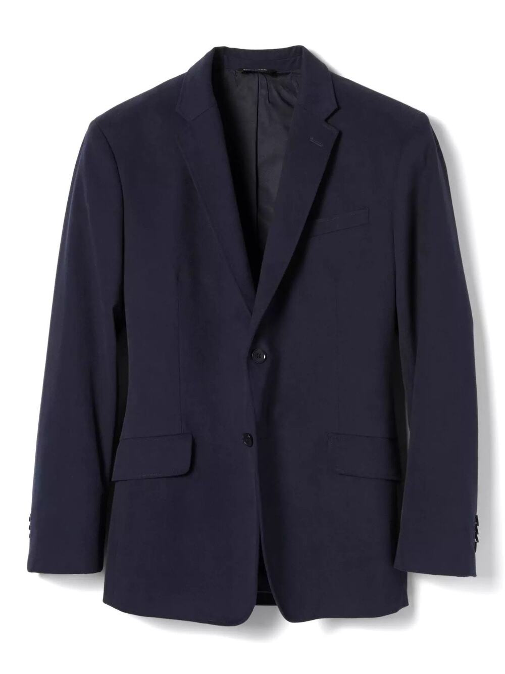 Banana Republic Standard Two-Button Cotton Sport Coat,Navy SIZE 42L 42 L #542252